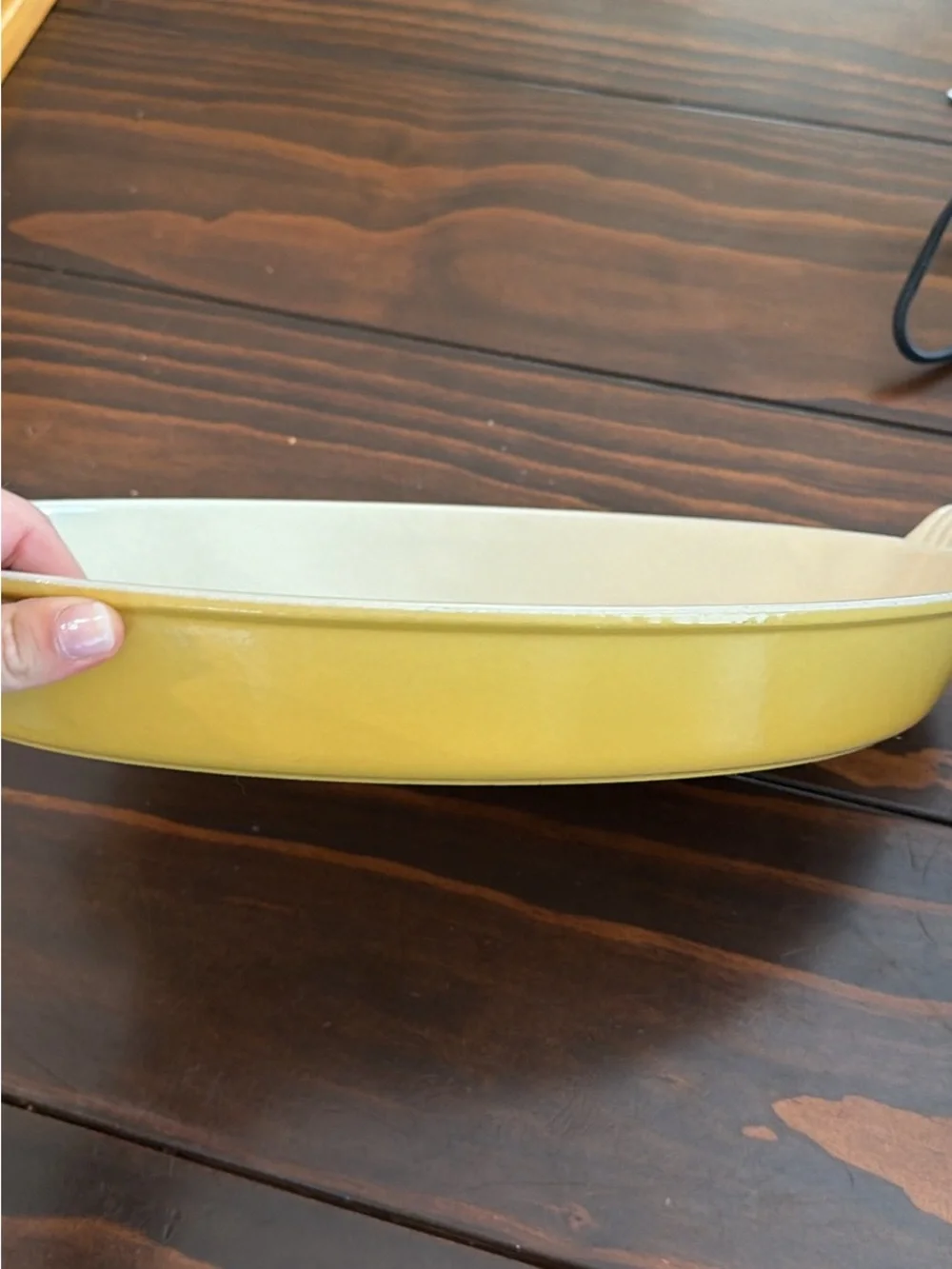 Le Creuset Vintage Yellow Oval Baking Dish - Picture 4 of 7